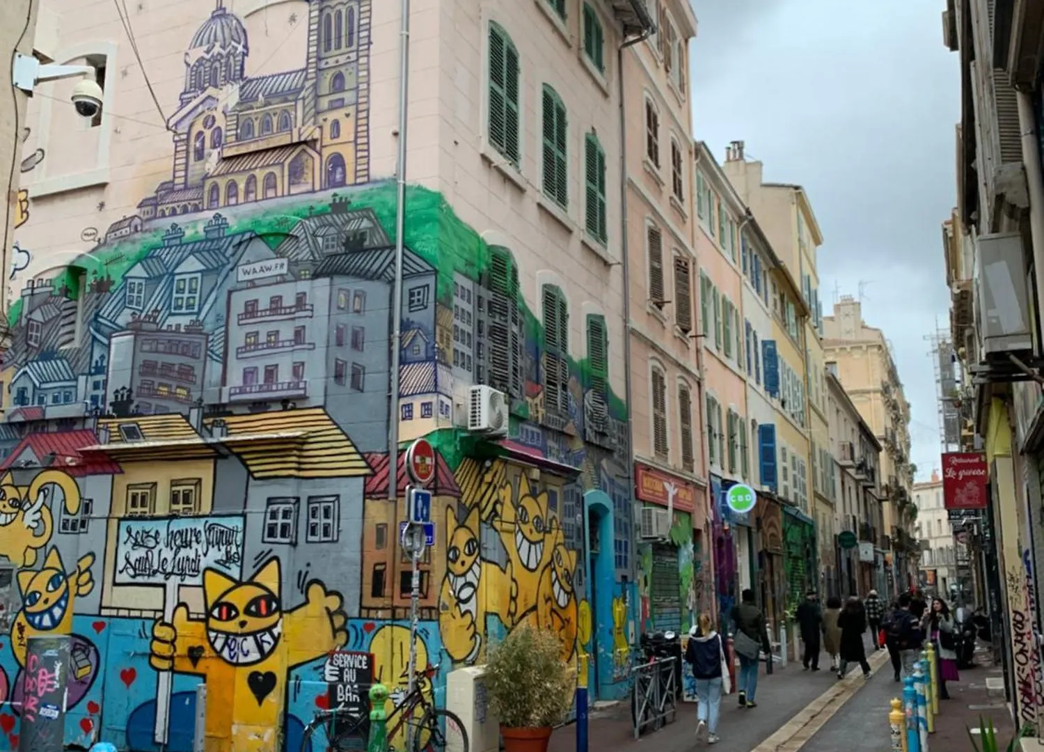 Loft Climatise 50M2 Coeur Du Cours Julien Lägenhet Marseille