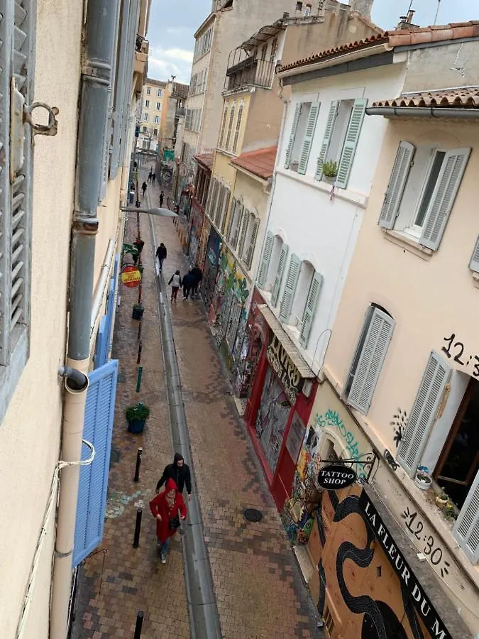 Loft Climatise 50M2 Coeur Du Cours Julien Apartment Marseille France
